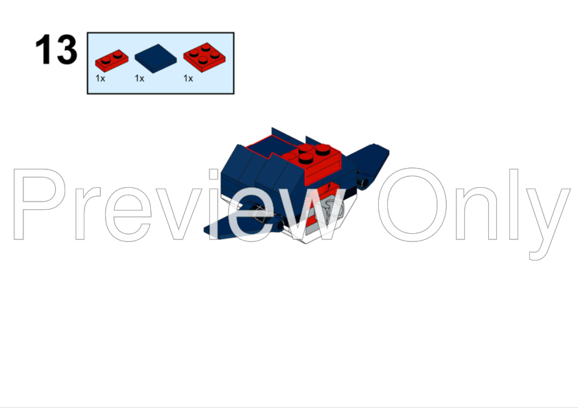 LEGO MOC Seal Alternative build of 3 in 1 deep sea creatures by