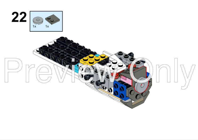 LEGO MOC-256122 New Republic Advanced Z-95 AF4-H Headhunter