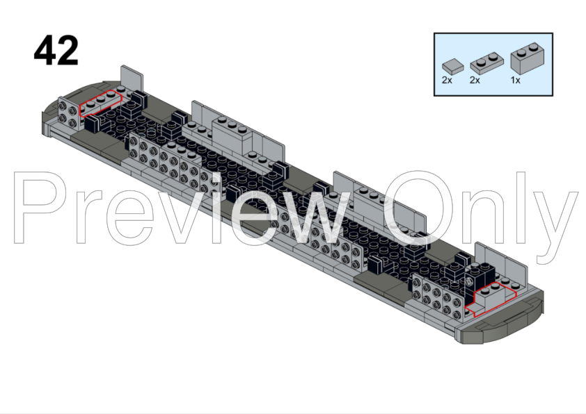 LEGO MOC-256522 NYC Subway R142A/R188 by ABentMetrocard | Rebrickable ...