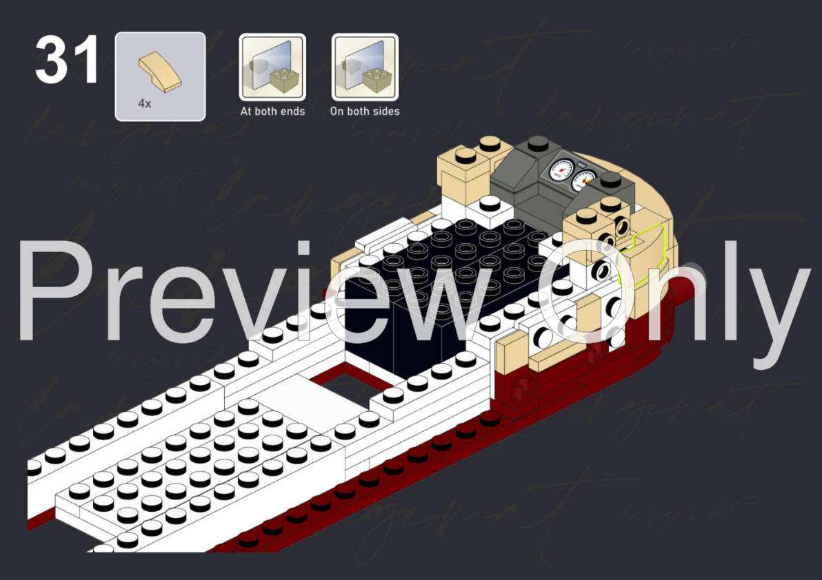 LEGO MOC-257767 BR 103 - The former flagship of the Deutsche Bahn
