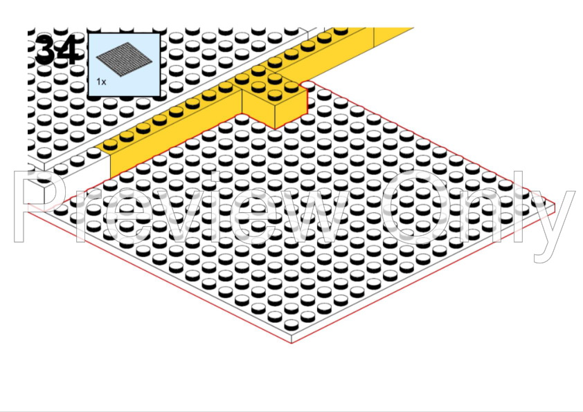 LEGO MOC-258261 Film Movie expansion floor for Motor Museum MOC