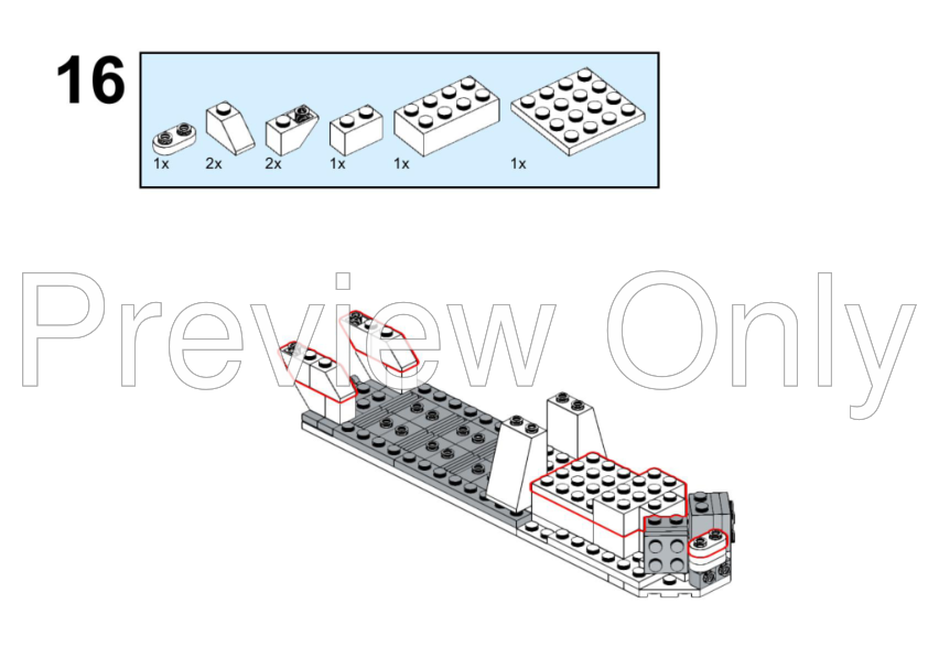 LEGO MOC-259233 Compact Republic Gunship Low Part Costs by