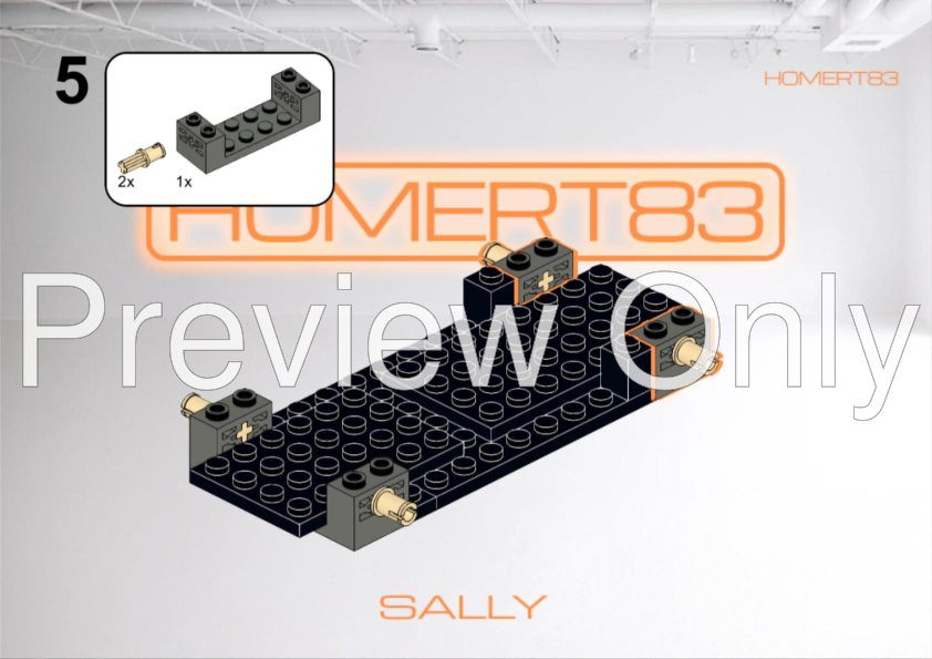 LEGO MOC-259298 Sally - 2002 Porsch e 911 Carrera - Medium Blue by ...