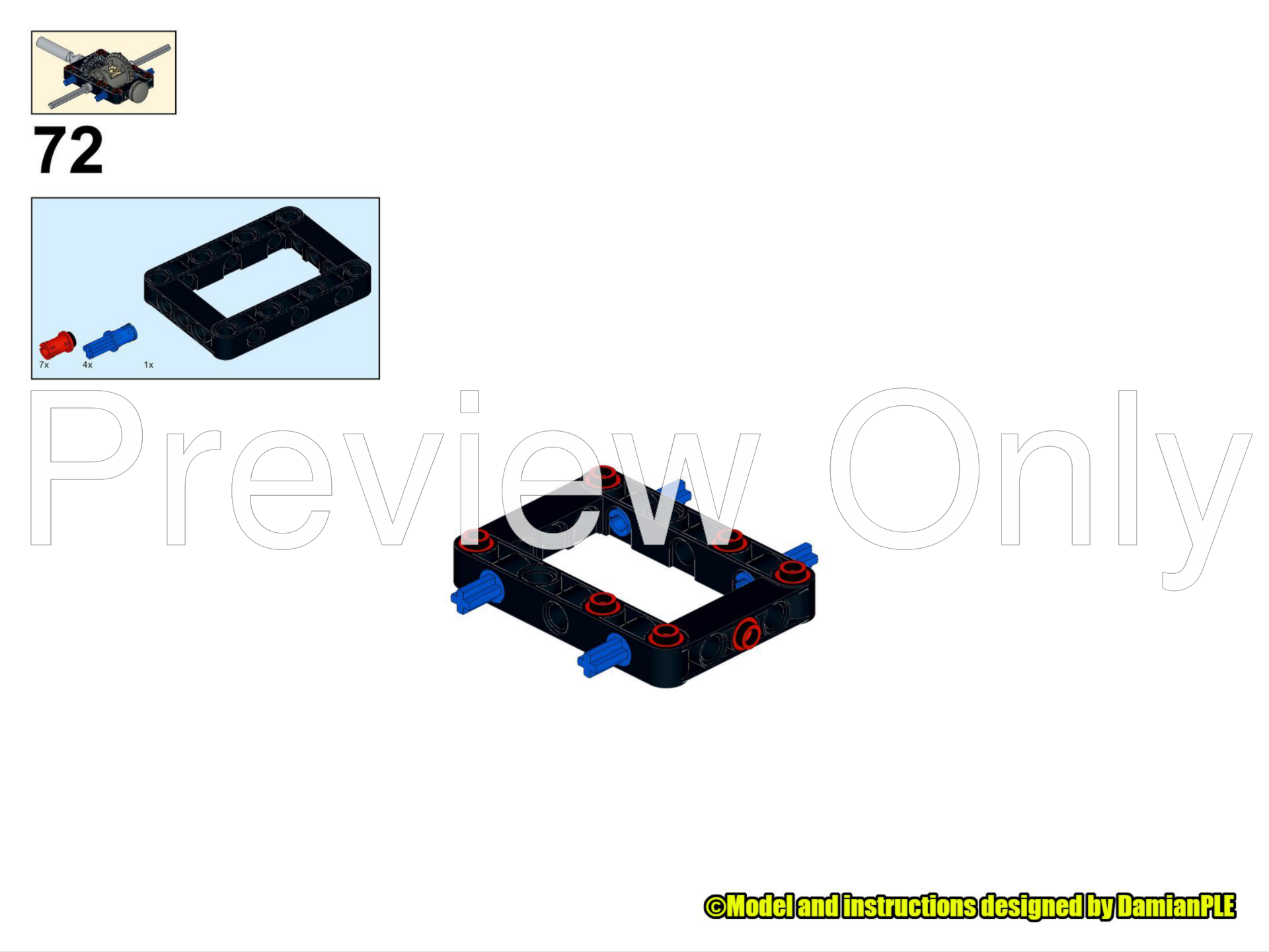 LEGO MOC-259788 FSC Star 200 by DamianPLE Technic Garage | Rebrickable ...