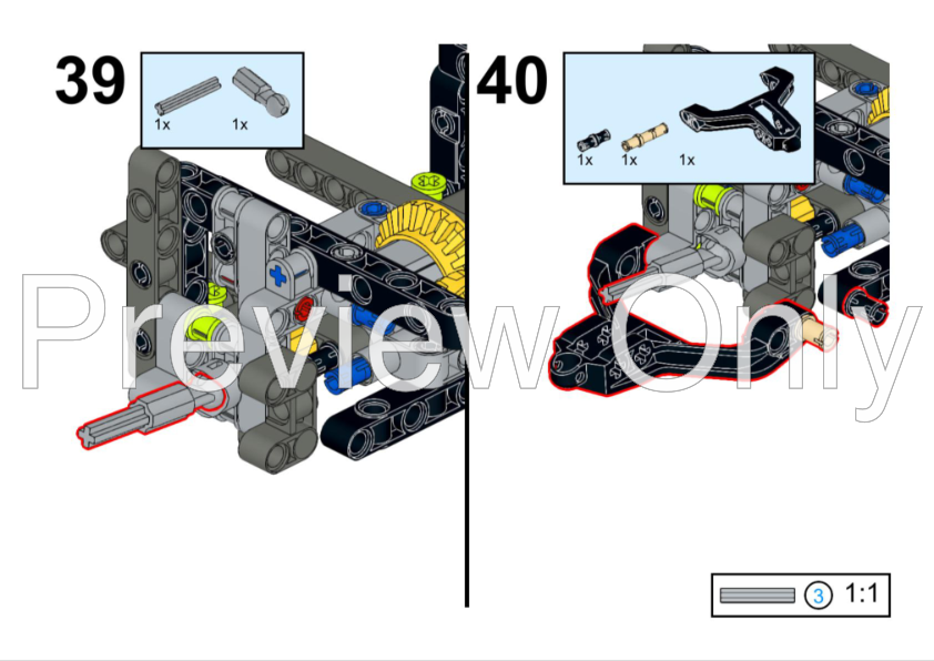 LEGO MOC-260175 42172 B Model - Han's Mazda Rx7 Veilside by SW