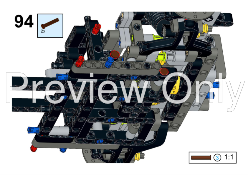 LEGO MOC-260175 42172 B Model - Han's Mazda Rx7 Veilside by SW
