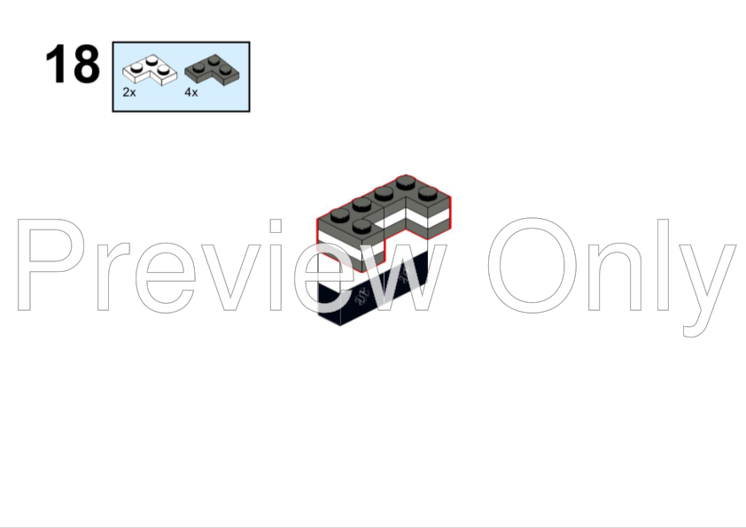 LEGO MOC-260207 New Republic Advanced Snowspeeder – Alternate