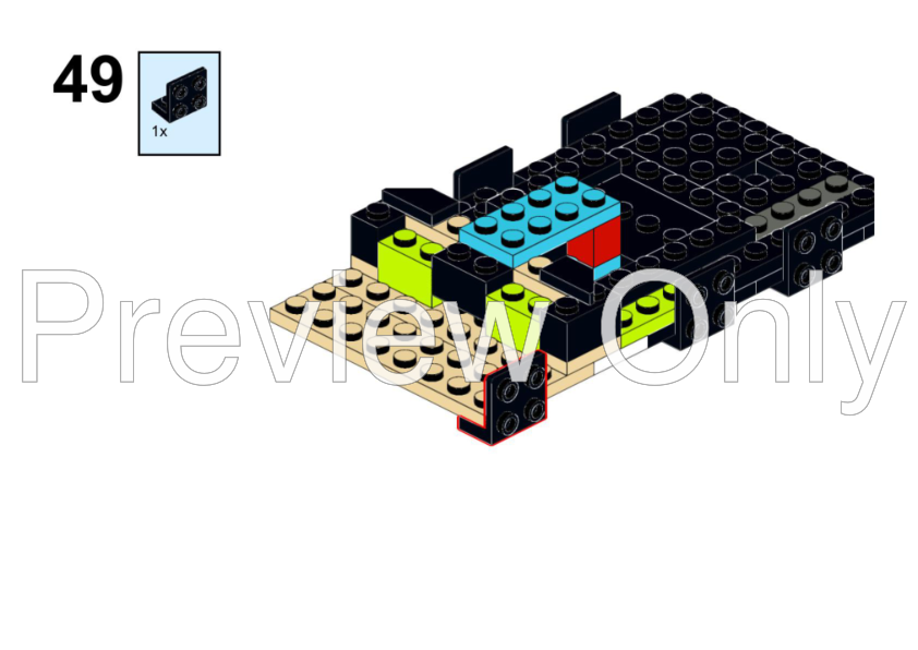 LEGO MOC-260368 Sith Landspeeder by AkBrickss | Rebrickable