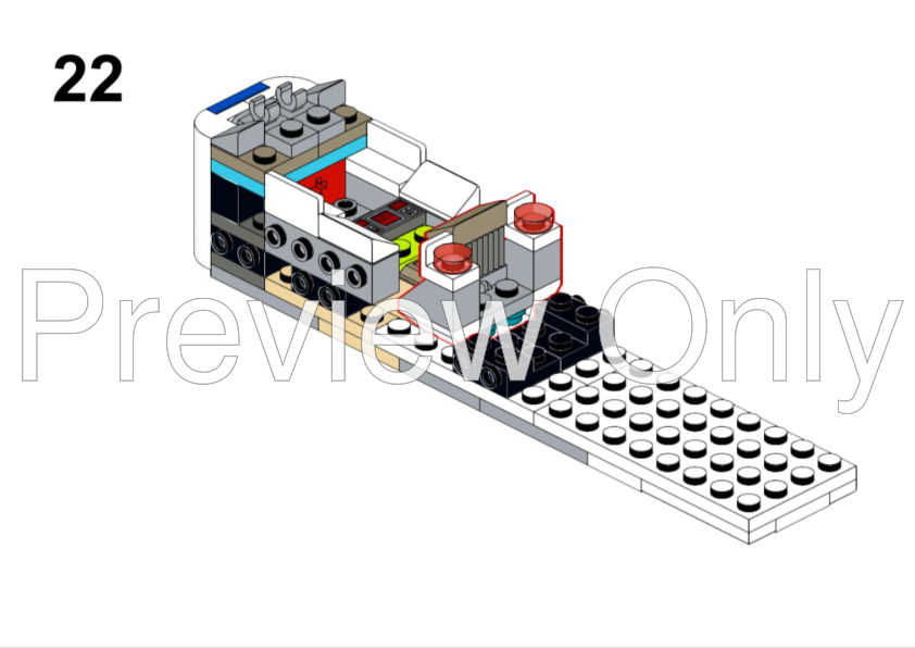 LEGO MOC-260873 New Republic Gunship LAAT/i - Alternate Build of