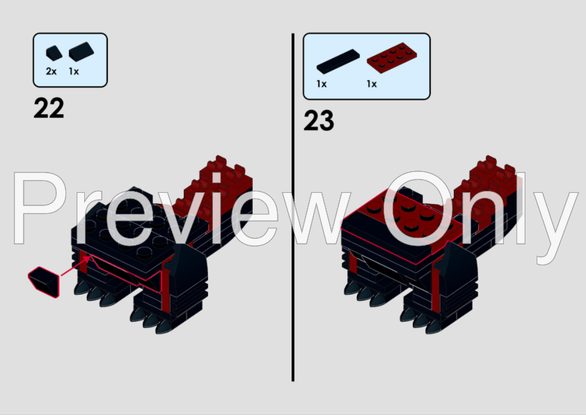 LEGO MOC-261180 Shin Godzilla Brickheadz by charlesmortbricks ...