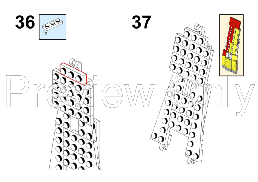 Lego Slide Part LEGO MOC-261369 Spiral Slide by Occido1234 | Rebrickable - Build with LEGO