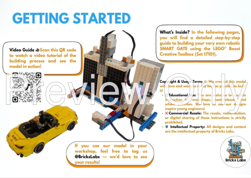 Lego Boost Instructions.pdf LEGO MOC-261501 Smart City Security Gate: Unofficial LEGO® Boost 17101 ...