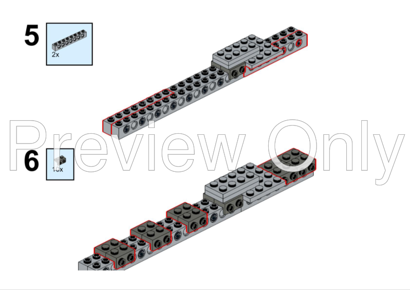 LEGO MOC-261666 Airbus A400M Atlas (1:100) by boudjeml