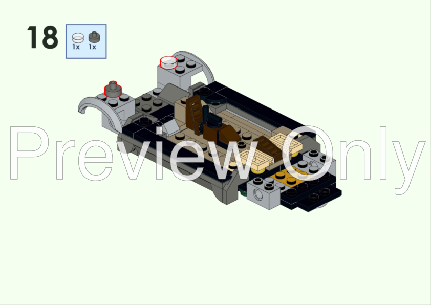 LEGO MOC-262311 Mercedes-Benz 500E (W124, 1991) by Gren_Mamba