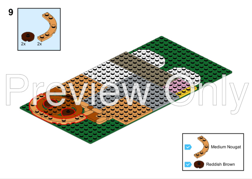 LEGO MOC-263965 Floral Cafe - Modification of Set 42671 by Brick