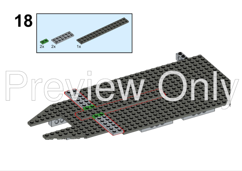 こまりページ LEGO MOC-264308 VCX-50 Armed Courier — 