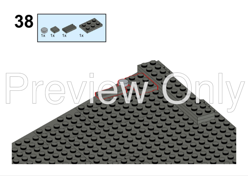 LEGO MOC-264308 VCX-50 Armed Courier — 