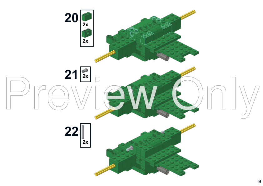 Lego discount 4020 instructions