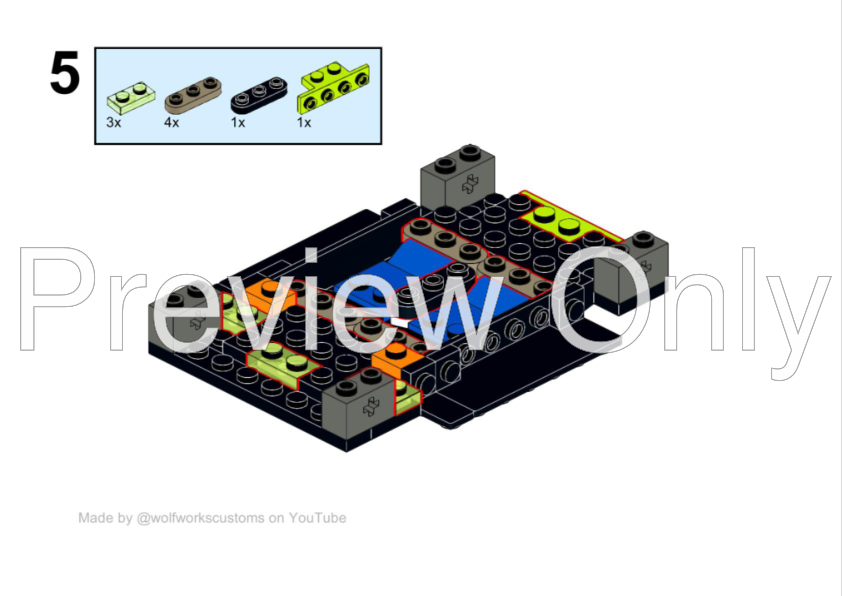 LEGO MOC-264585 Mk4 Supra 