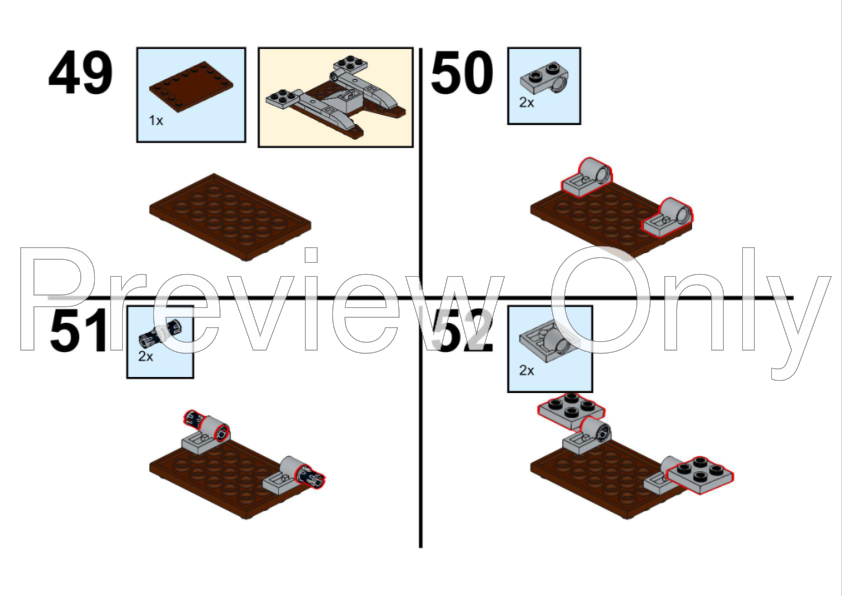 LEGO MOC-264724 Trade Federation MTT by Aviator-193 | Rebrickable