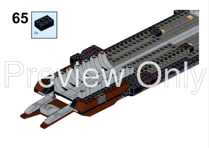 LEGO MOC-264724 Trade Federation MTT by Aviator-193 | Rebrickable