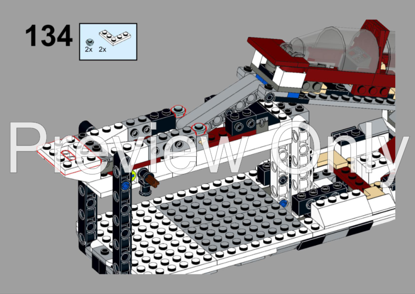 LEGO MOC-267704 Republic Gunship (75432 + 75402 Alternate Model