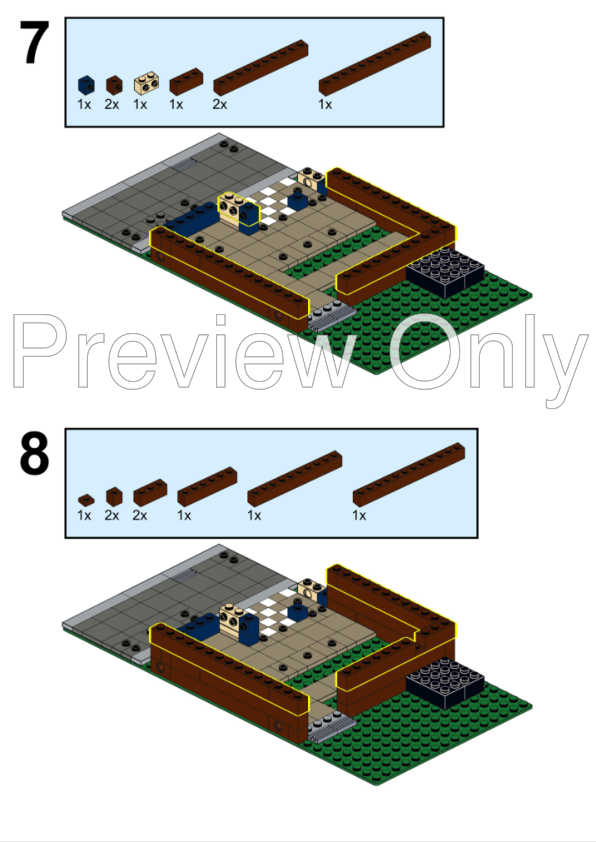 Domani Modular Building Blocks Post Office, A Highly Detailed