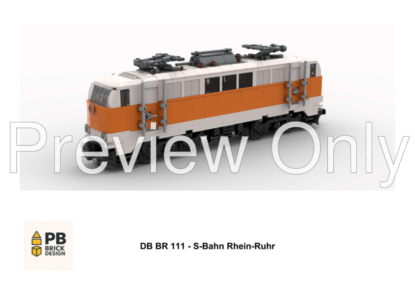 Abx Chart.pdf LEGO MOC-270861 S-Bahn Rhein Ruhr Bundle Locomotive BR 111 and ...