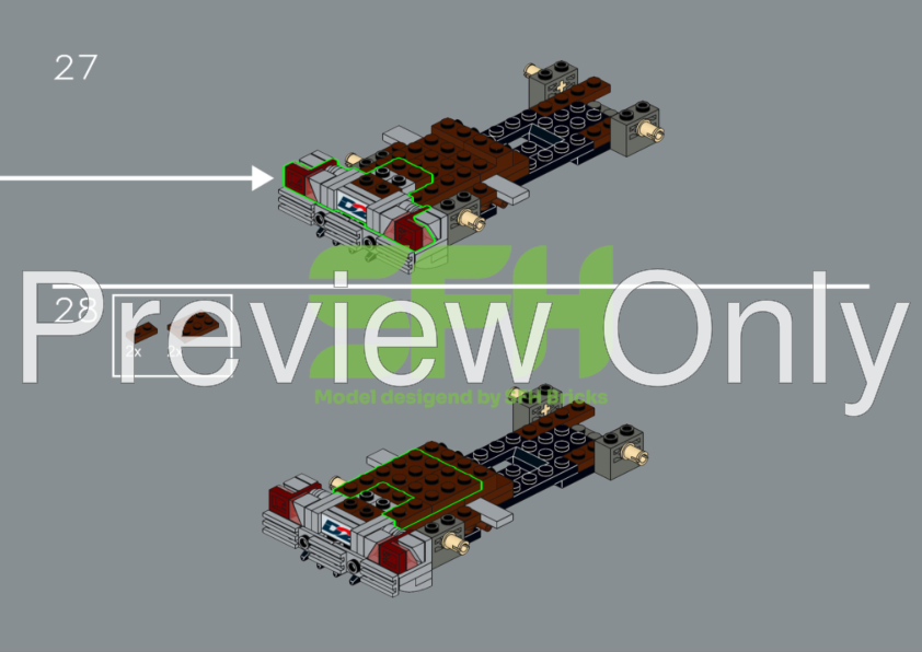 LEGO MOC-271071 Mercedes-Benz CLK LM 1998 by SFH_Bricks