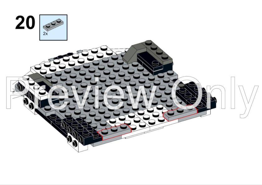 LEGO MOC-271266 Imperial Sentinel-Class Landing-craft - 75459
