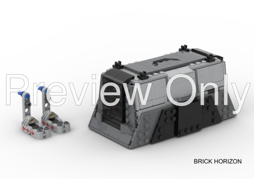 LEGO MOC-275815 Magnetic Cargo Container (AT-Hauler add-on) | Solo | SW ...