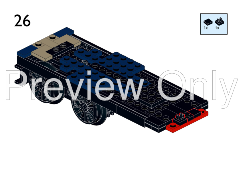 LEGO MOC-277333 10361Holiday Express Locomotive Reimagined by ...