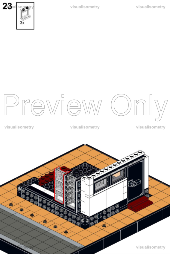 LEGO MOC-279163 Sidewalk City Cafe by visualisometry | Rebrickable ...