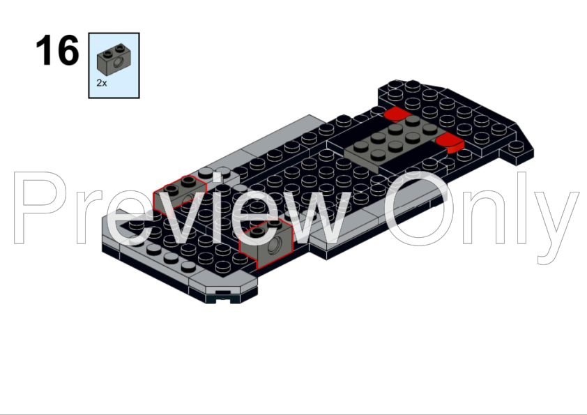 LEGO MOC-32569 Porsche 918 Spyder by TheBoostedBrick | Rebrickable