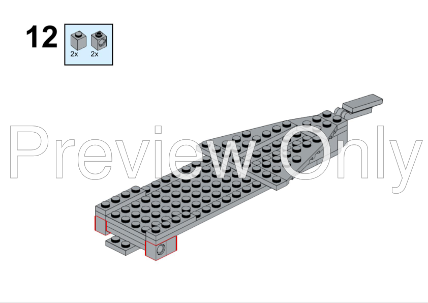 LEGO MOC F/A18F Super Hornet Microfig Scale by JustOneMoreBrick ...