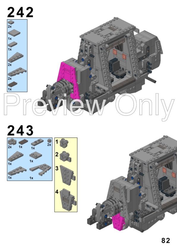 first order atat lego