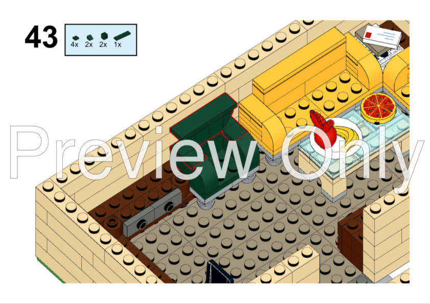 LEGO MOC Apartment with Rooftop Garden by Martinzi | Rebrickable ...
