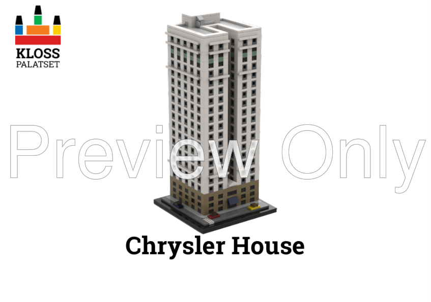 Lego chrysler building instructions hot sale