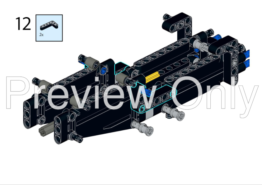 lego 42078 c model instructions