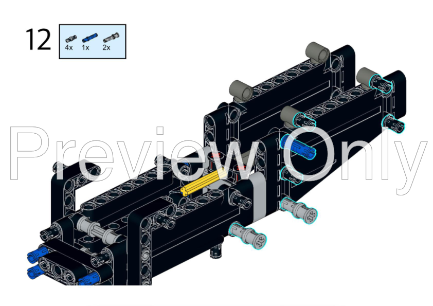 lego 42078 c model instructions