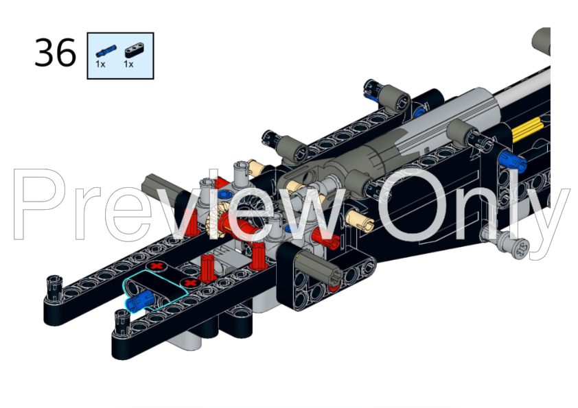 lego 42078 c model instructions