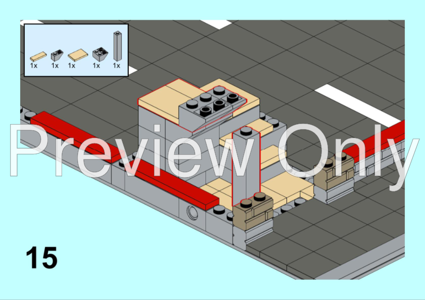 LEGO MOC Modular Car Parking Garage by Jhobbs | Rebrickable - Build with LEGO