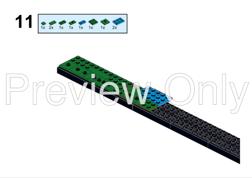 LEGO MOC Super Mario Skyline Architecture by MOMAtteo79