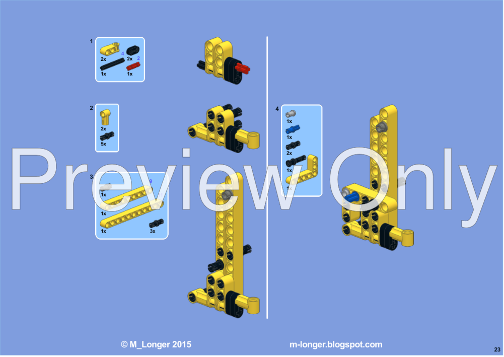 LEGO MOC Volvo L250G Wheel Loader by M_longer Rebrickable