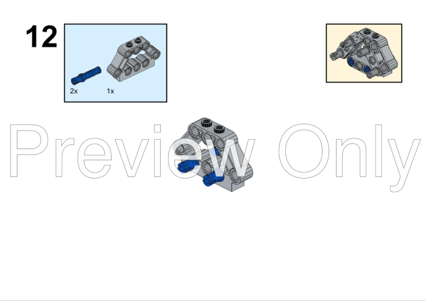 LEGO MOC V12 Engine With Gearbox Mk1 By Bricktec Designs | Rebrickable ...