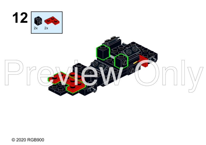 LEGO MOC Lykan hypersport by RGB900 Rebrickable Build with LEGO