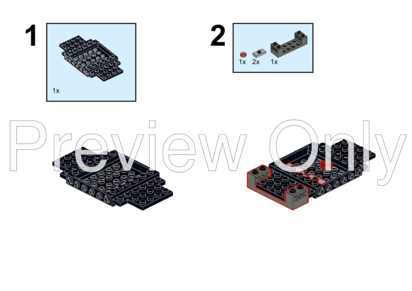 LEGO MOC-39795 76895 Sports Car (with opening doors) by Turbo8702