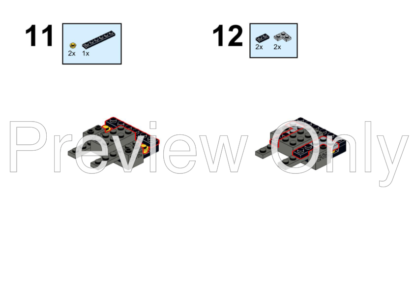 LEGO MOC-39795 76895 Sports Car (with opening doors) by Turbo8702