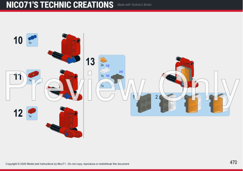 LEGO MOC-40482 42082 Model E - Offroad Truck by Nico71
