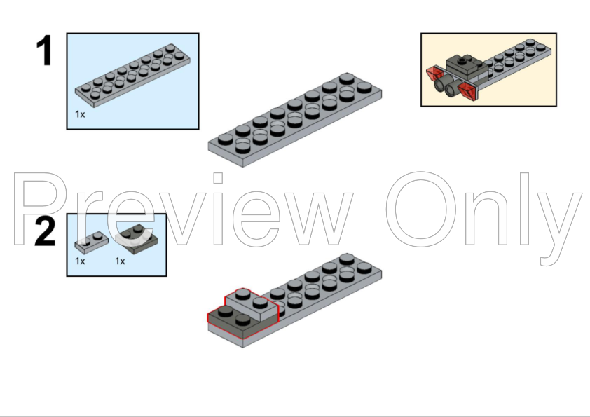 LEGO MOC Mini Monster Truck by ridbricks | Rebrickable - Build with LEGO